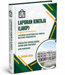 Sampul LAKIP Fakultas Ushuluddin Adab dan Dakwah IAIN Parepare